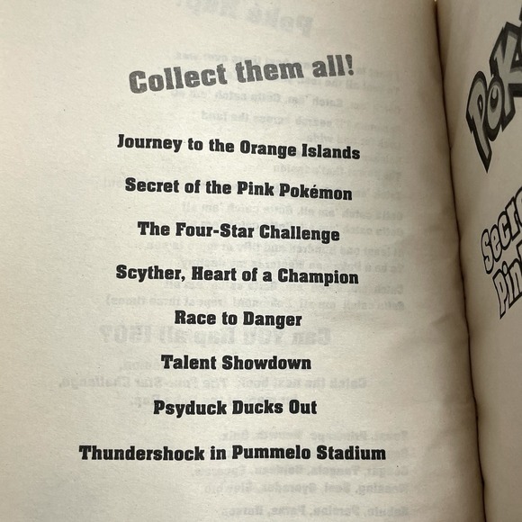 Lot of 3 Scholastic Paperback Pokémon Books 2017 Ash Catchem‎ Pikachu - Picture 10 of 10